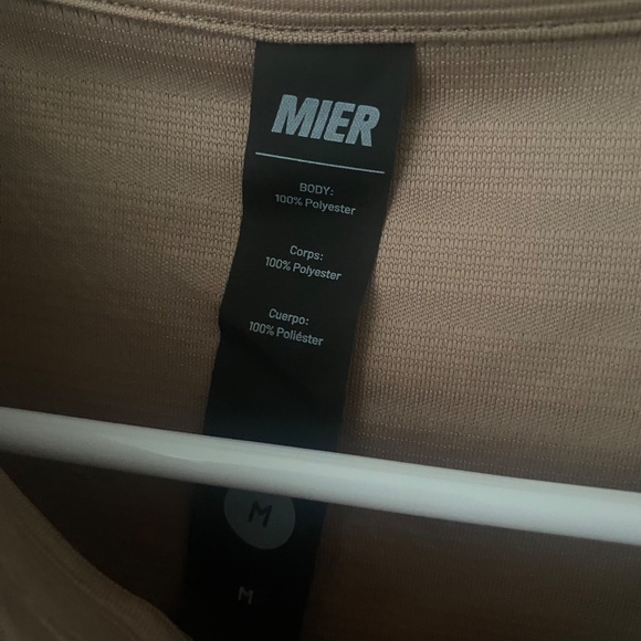 New With Tag Mier Men’s Shirt Size M - Picture 3 of 4